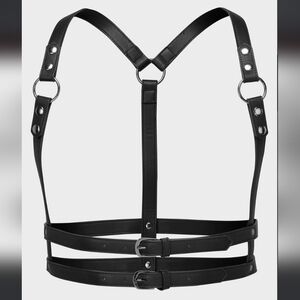 Killstar Black Harness Belt